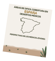 Áreas de difícil cobertura en España. Desiertos médicos.
