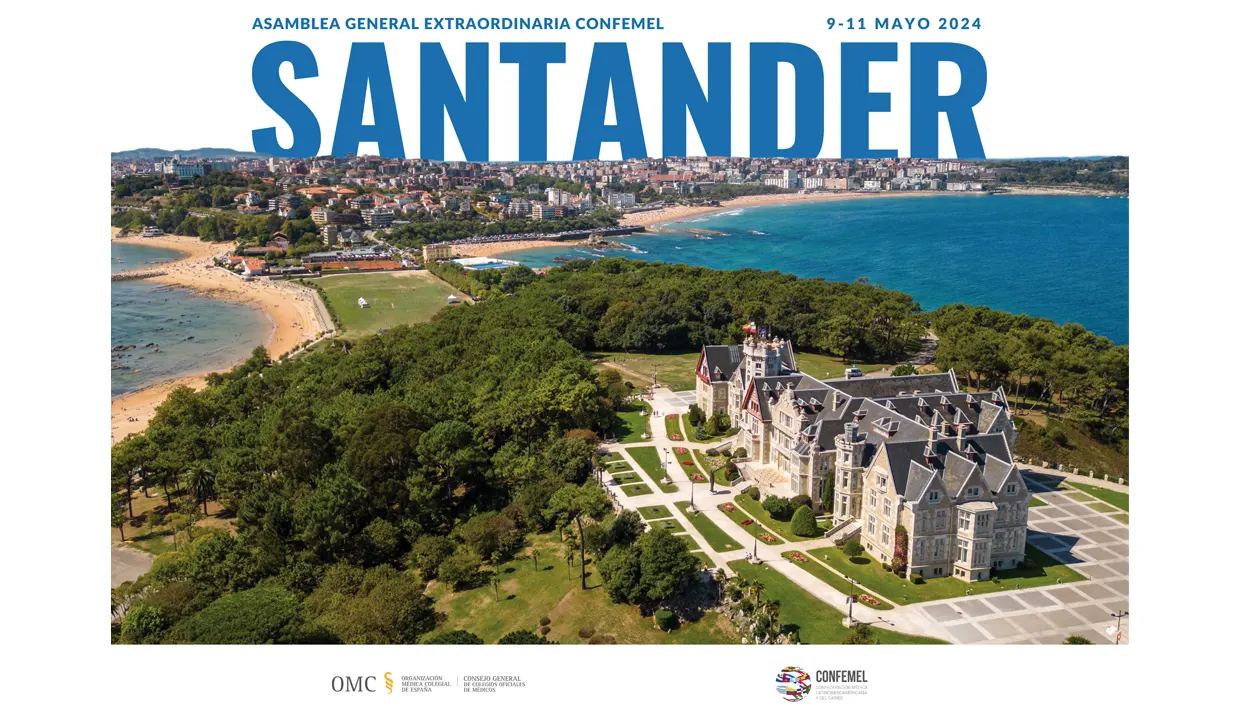 La profesión médica de España, Portugal y América Latina se cita en mayo en Santander