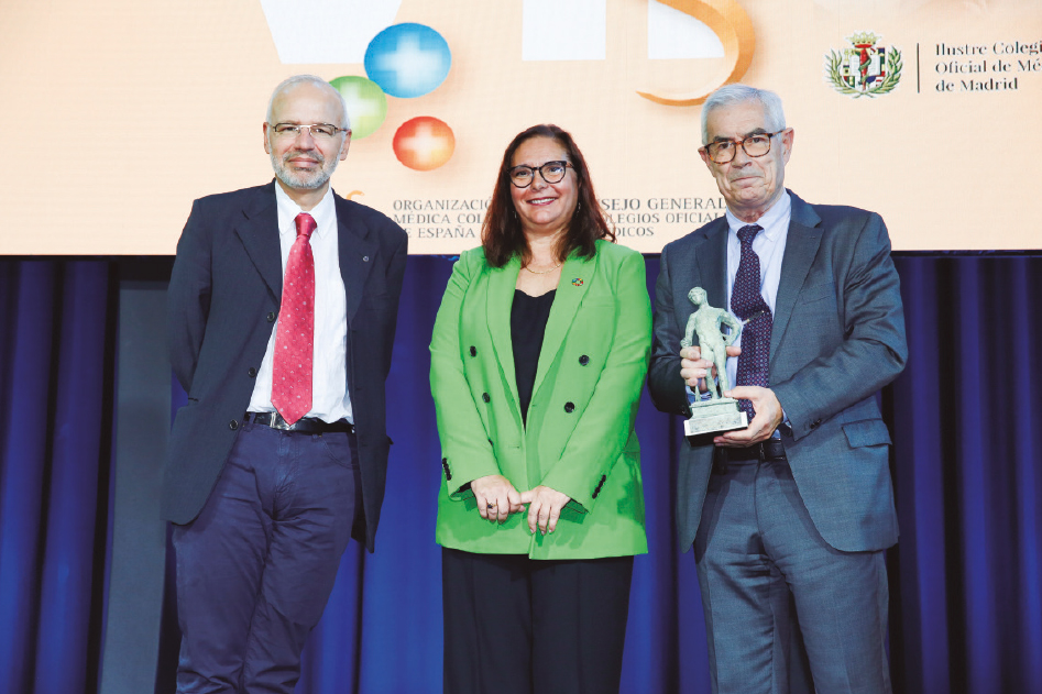 Premio Docencia e Investigación: Dr. Emilio Bouza