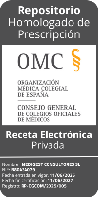 Repositorio homologado de Prescripción Medigest