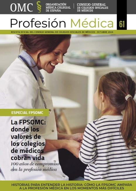 Portada revista profesión medica 61